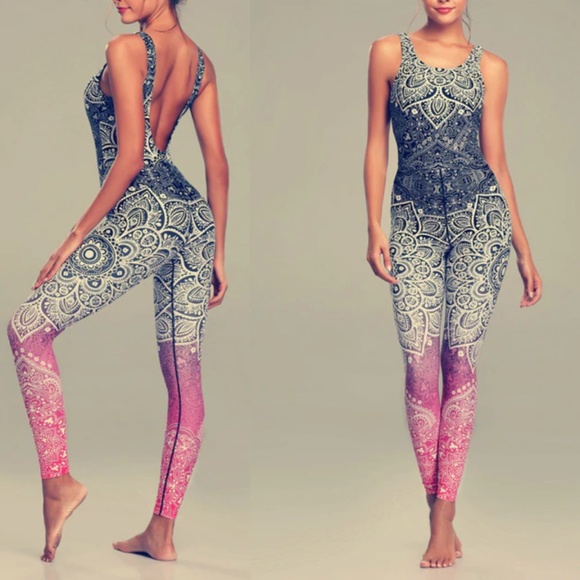 Pants - Mandala Yoga Pilates Outfit Workout